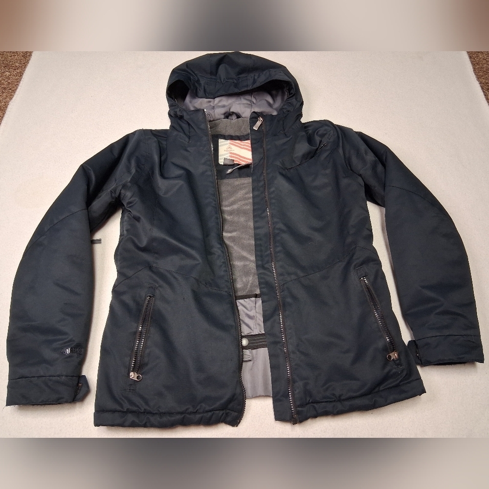 Women's Black Ski Jacket with Hood